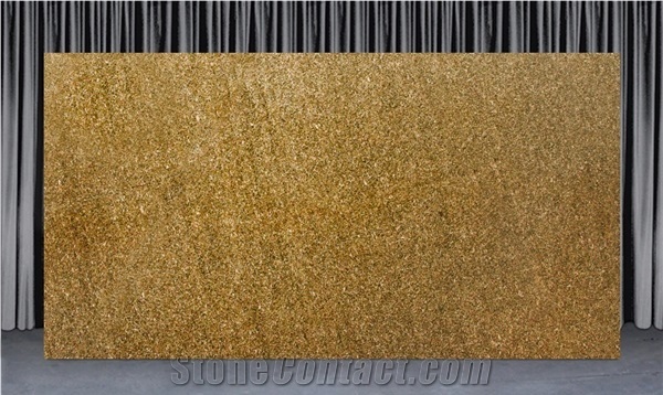 Amarello Gold Granite Slabs,Countertops & Tiles, Brazil Yellow Granite