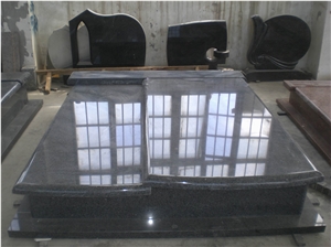 G654 Padang Dark Tombstone,Grey Granite Tombstone