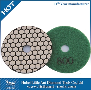100mm/4" Diamond Tool Of Polishing Pad for Granite Dry Use 800 Grit 100mm/4" Diamond Tool Of Polishing Pad for Granite Dry Use 800 Grit