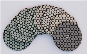 100mm/4" Diamond Tool Of Polishing Pad for Marble Dry Use 400 Grit