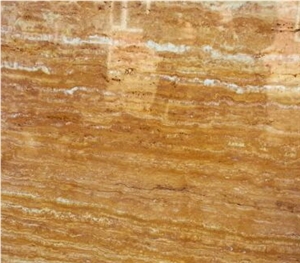 Travertine Golden Antea, Antea Golden Yellow Travertine Block