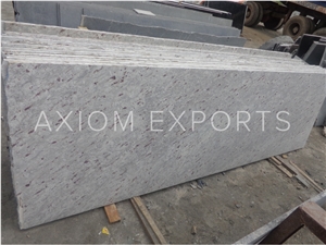 Indian Moon White Granite Slabs & Tiles, White Polished Granite Flooring Tiles, Walling Tiles