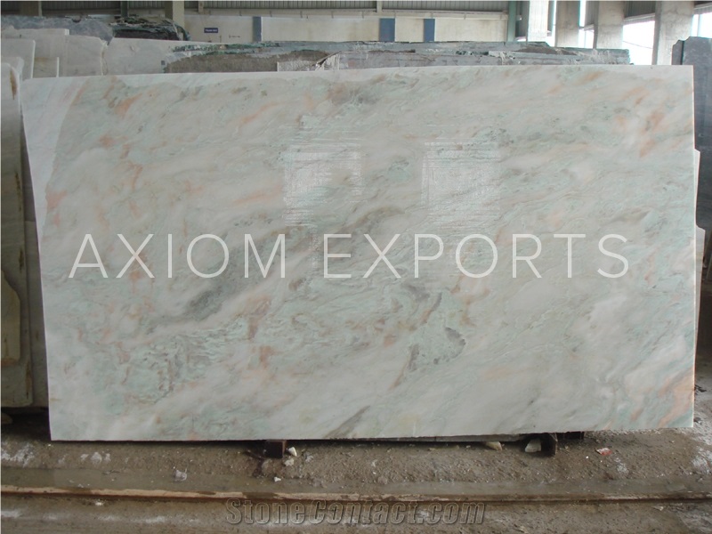 Indian White Green Marble Slabs & Tiles, Alba Chiara Marble Polished Flooring Tiles, Walling Tiles