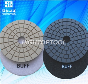 Diamond Buff Wet Polishing Pad for Granite Marble Stone Polishing