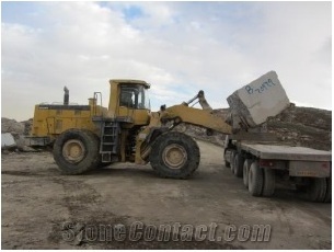 Nehbandan Gray Granite Block, Iran Grey Granite