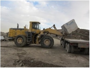 Nehbandan Gray Granite Block, Iran Grey Granite