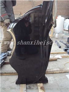Black Granite Shanxi Black G1401 Tombstone,Shanxi Black Granite Monument & Tombstone