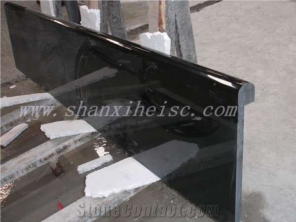 Cheap Shanxi Black China Black Nero Absoluto Granite Countertop for Wholesale Prices
