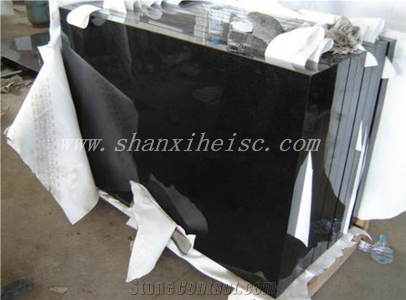 China Best Qulity Black Granite Shanxi Black Granite Molding & Border Lines