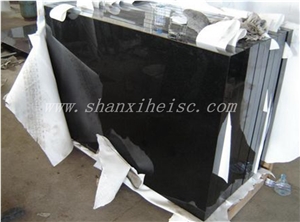 China Best Qulity Black Granite Shanxi Black Granite Molding & Border Lines
