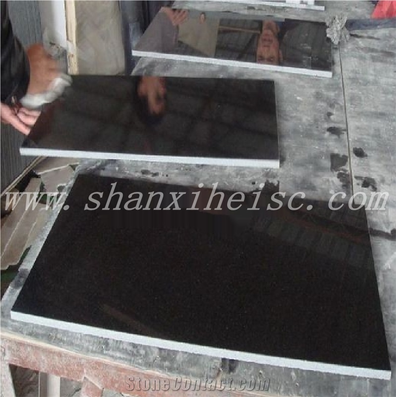 China Best Qulity Black Granite Shanxi Black Granite Molding & Border Lines