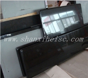 Good Quality China Black Granite Shanxi Black Granite Kitchen Countertops