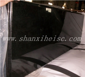 Good Quality China Black Granite Shanxi Black Granite Kitchen Countertops