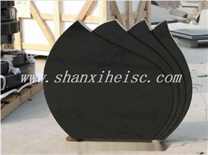 Good Quality Upright Stone Shanxi Black Monument