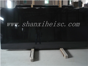 Hot Sale Chinese Absolute Black Granite(Shanxi Black Granite)Kitchen Countertops, China Black Granite