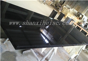 Shanxi Black Granite High Quality Color Granite Slab Stone Tile Design, China Black Granite