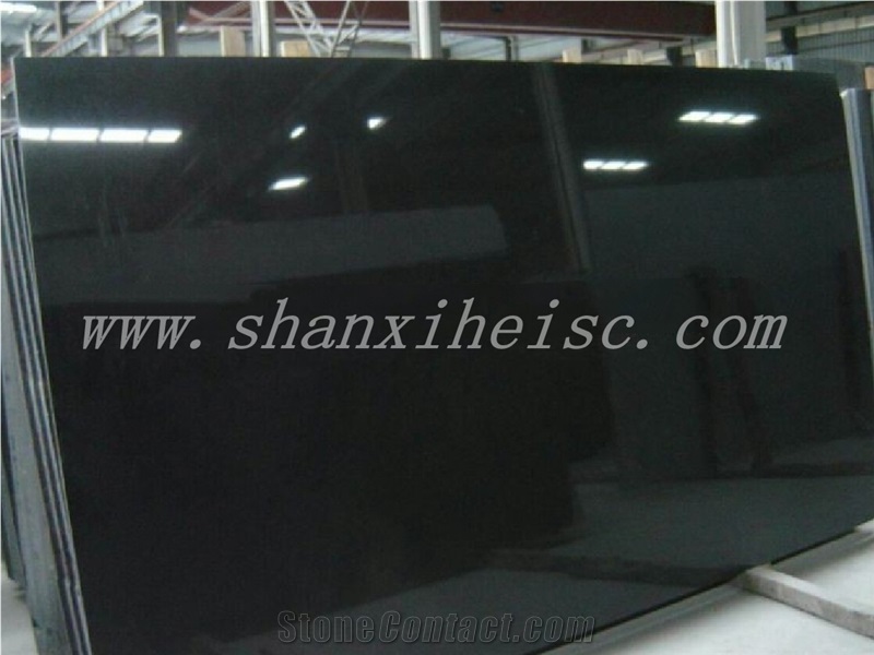 Shanxi Black Granite Kitchen Countertops,One Of the Most Famous Black Granites in the World