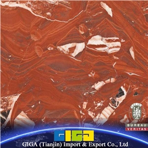 Giga Red Marble Slab
