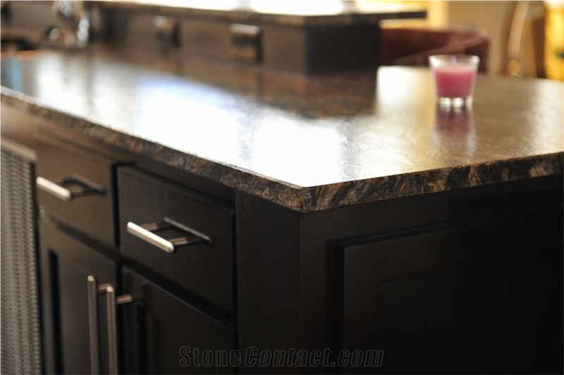 Brazil Multicolor Exotic Orion Granite Countertop
