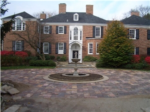 Tobacco Orange Cantera Paving Stone