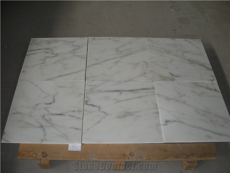 Calacatta Caldia Marble Slabs & Tiles, Italy White Marble