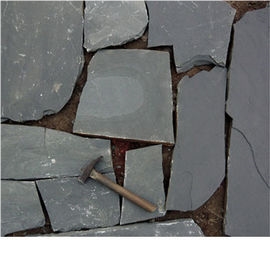Black Random Slate Product Cheapest Natural Stone Paving Stone