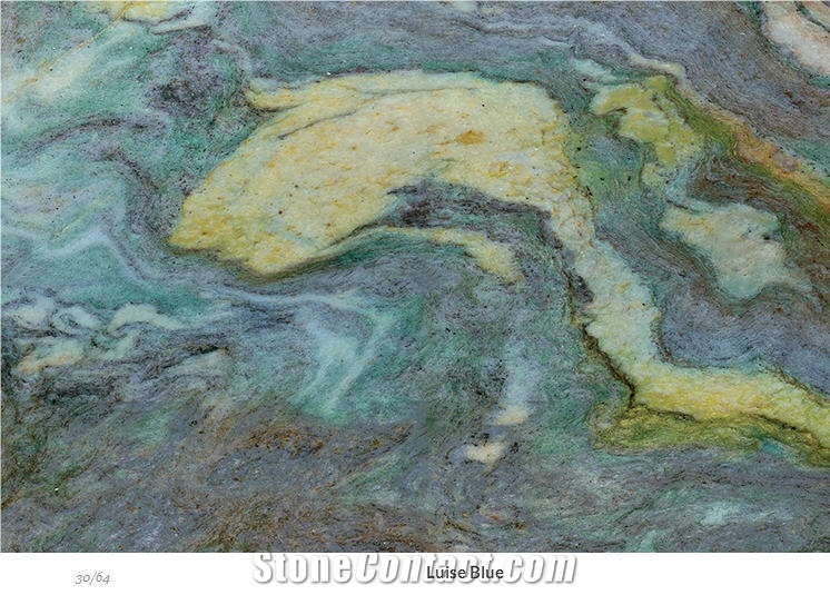 Luise Blue Slabs & Tiles, Blue Louise Quartzite Slabs & Tiles