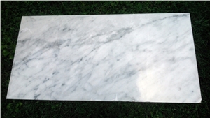 White Carrara Marble Broken Tile
