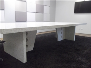 New Zealand White Quartz Stone Table