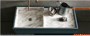 Calacatta Vagli Oro Wash Basin