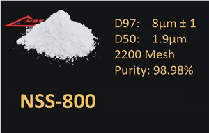 Crystal White Limestone Powder Nss-800