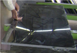 Absolute Black Granite, Black Oghi Granite Block