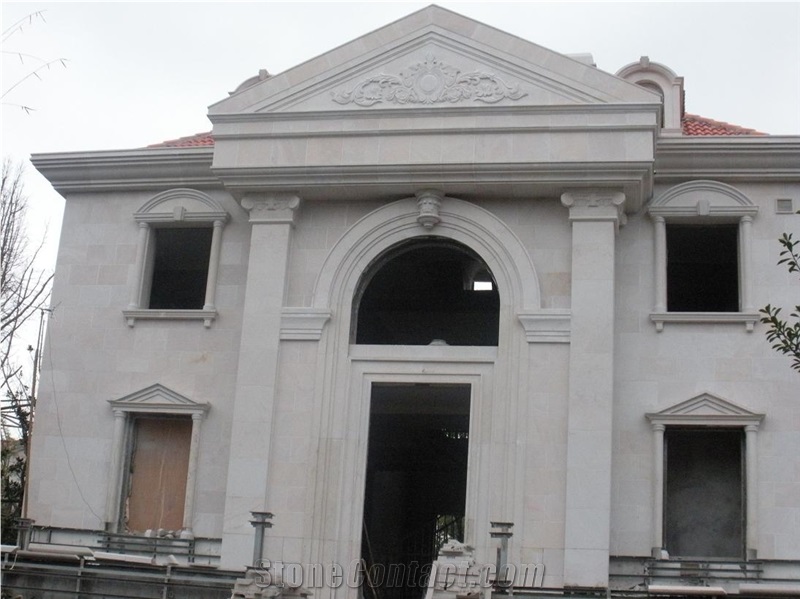 China Hebei White Sandstone Stairs & Steps