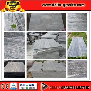 China Hot Sales Dark Grey Granite Paving Stone,Natural Dark Grey Granite Paving Stone