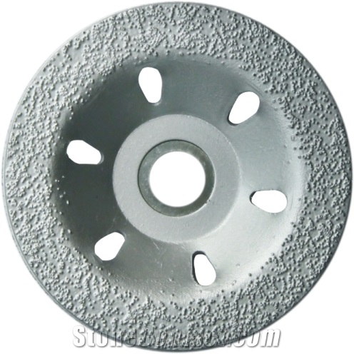 Diamond Vacuum Brazed Cup Wheel