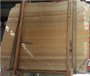 China Yellow Honey Onyx Big Slabs Surface Polished, Cut to Sizes for Flooring Tiles, Wall Cladding,Slab for Countertops,Vanity Tops