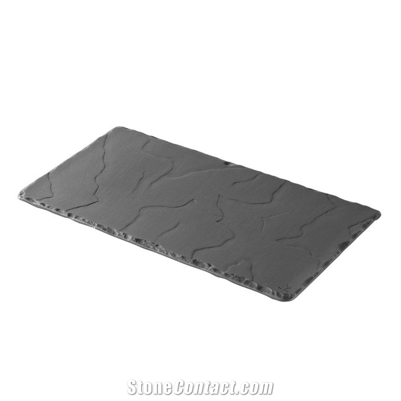 Basalt Slate Tray, Black Basalt Trays,Kitchen Accessorie