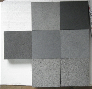 Black Lava Stone Slabs & Tiles, China Black Basalt
