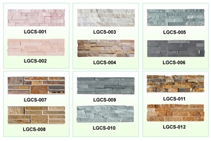 Carton Box Packed Green Culture Stone, Green Slate Cultured Stone