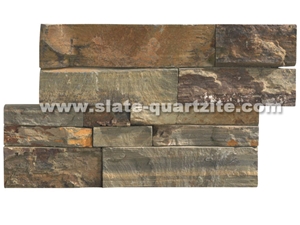 Culture Stone Slate Corner, Rust Yellow Slate Corners