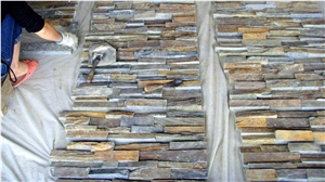 Culture Stone Supplier,Cultured Stone Manufacturer - China, Rustic Slate Cultured Stone