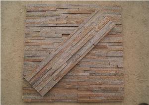 Cultured Stone Wall Panel, White Slate Cultured Stone