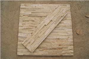 Cultured Stone Wall Panel, White Slate Cultured Stone