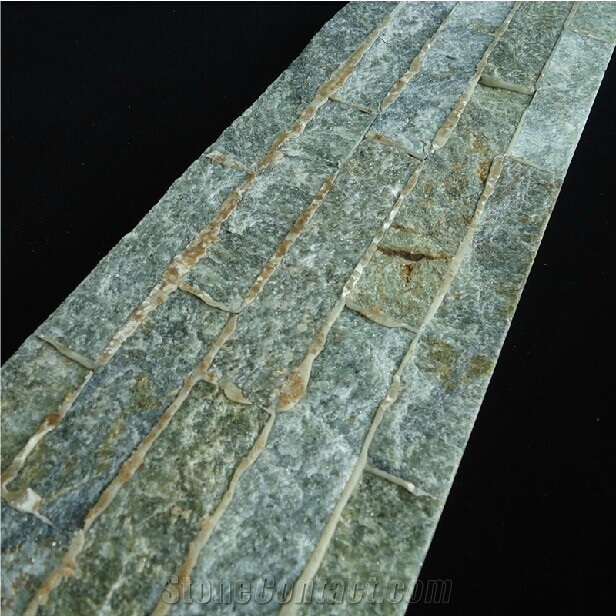 Green Culture Stone Wall Stone Ledge Stone