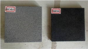 Honed Black Lava Stone Panel, Black Basalt Building & Walling Slabs & Tiles