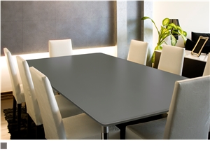 Lava Stone Top for Dining Room Table, Black Basalt Table Top