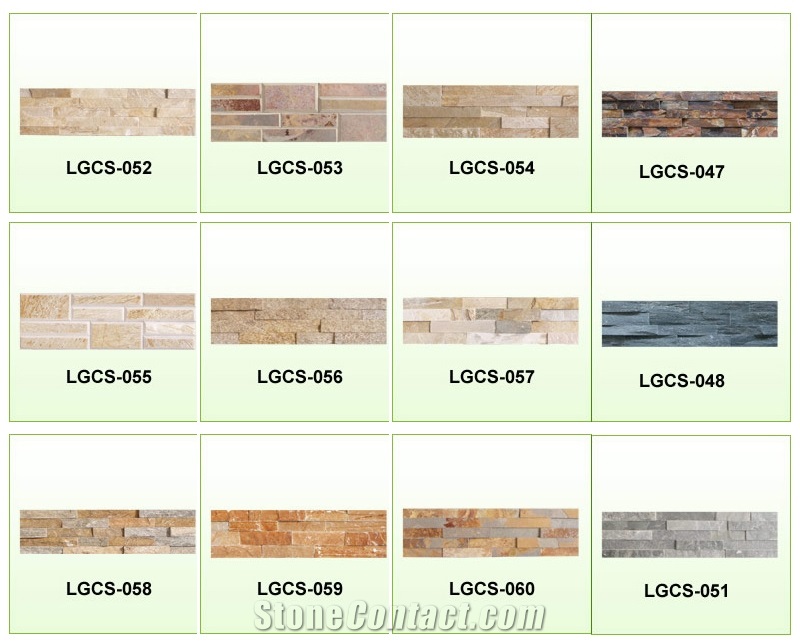 Loose Stone Slate Wall Stone,Wall Cladding Stone,Brown Slate Cultured Stone