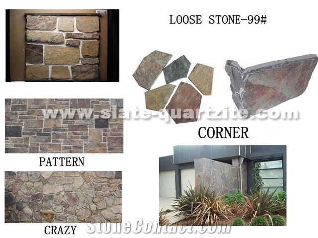 Random Flagstone Paving Stone Wall Stone Culture Stone