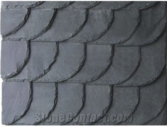 Roof Slate Germany Pattern, Grey Slate Roof Tiles