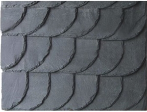 Roof Slate Germany Pattern, Grey Slate Roof Tiles
